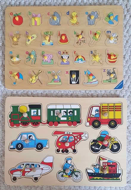 Photo of free wooden shape sorter for children (Presteigne LD8) #1