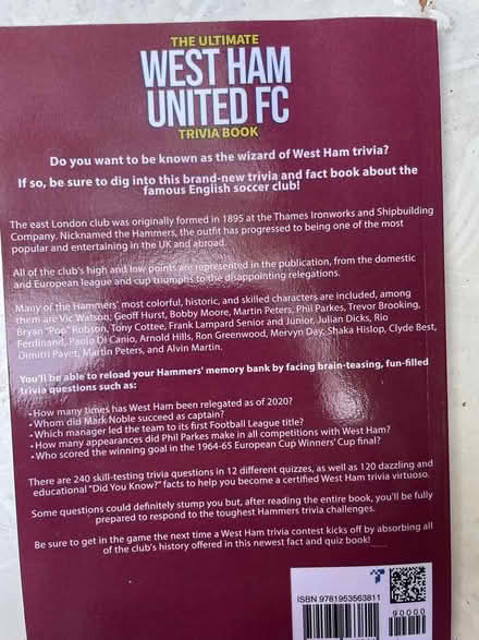 Photo of free Quiz books (Mitcham CR4) #4