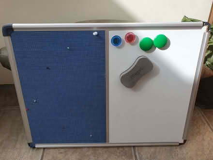Photo of free Whiteboard/pin board (Nascot Wood WD24) #1