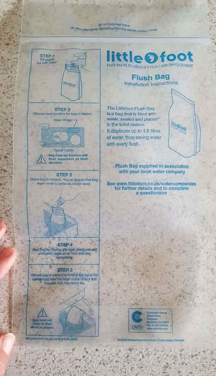 Photo of free Little foot flush bag (Wokingham RG40) #1