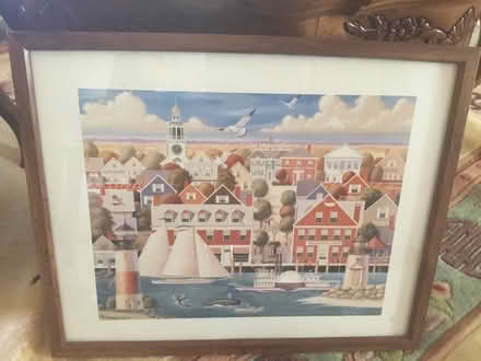 Photo of free Pair of cute framed nautical prints (Dufief area of North Potomac) #2