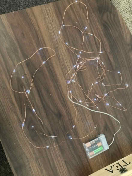 Photo of free Fairy lights battery powered (Bournville Station) #1