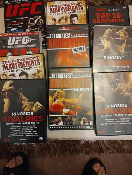 Photo of free Boxing DVDs + 2 UFC (GU21 St John's Woking) #1