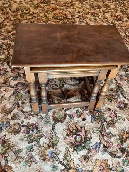 Photo of free 2 nesting tables (Heysham LA3) #1