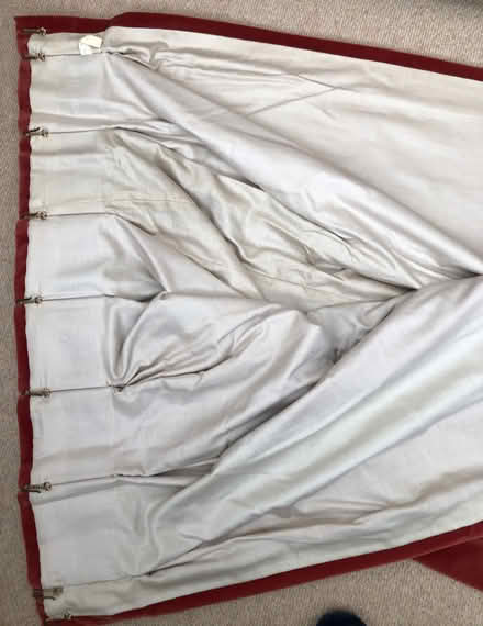 Photo of free Heavy velvet curtains (pair) and net (Buckhurst Hill IG9) #2