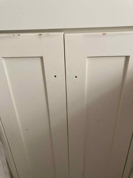 Photo of free Wooden bathroom sink cabinet (Bloomfield) #2