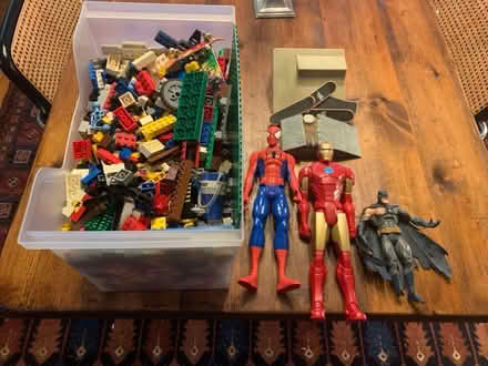 Photo of free Legos and action toys (North Cleveland Park) #2