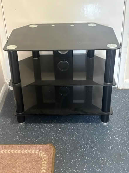 Photo of free TV Black Stand Excellent Condition (Kingswood) #1