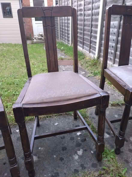 Photo of free Three chairs in need of refurbishment (Old Town SG1) #2