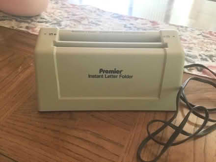Photo of free Letter folder machine (Dufief area of North Potomac) #1
