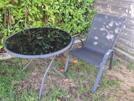 Photo of free Garden table and 4 chairs (Cheltenham) #1