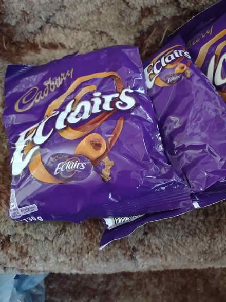 Photo of free 8 packets of Cadbury chocolate eclairs. (Hollingwood S43) #1