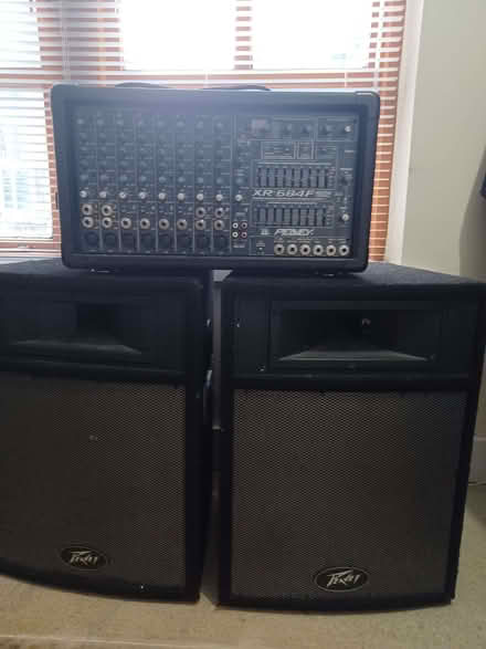 Photo of free Peavey XR 684F PA system (Kendal LA9) #1