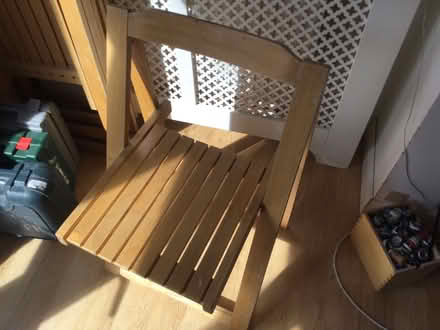 Photo of free 4 x fold chairs (Hanworth TW13) #2