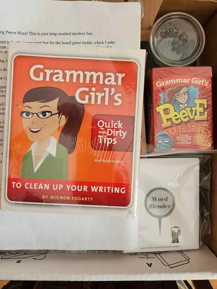 Photo of free Grammar Games Peeve Wars, Audiobook (63033, off N. New Florissant) #1