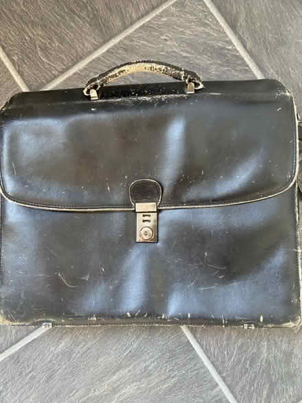 Photo of free Leather briefcase (BA11 Asda side of Frome) #1