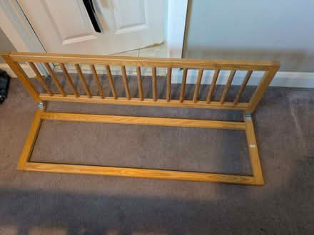 Photo of free Wooden bed guard (Kingston Bagpuize OX13) #1