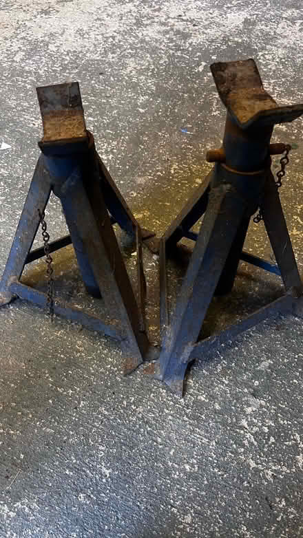 Photo of free 2 x Axle Stands (ME10) #2