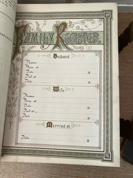 Photo of free Very old family Bible (Beauchief S8) #4