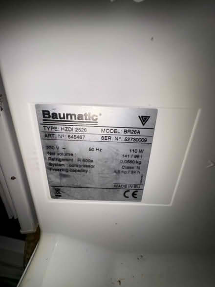 Photo of free Fridge/freezer (Ashford Bowdler) #4