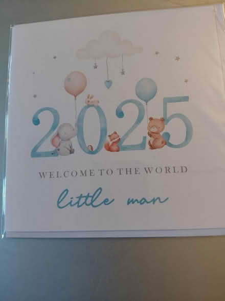 Photo of free New Baby Card Boy (Reading RG6) #1