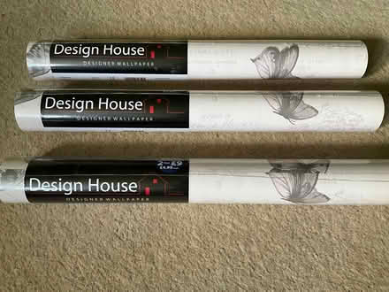 Photo of free Butterfly wallpaper 3 unopened rolls (Hertford SG14) #1