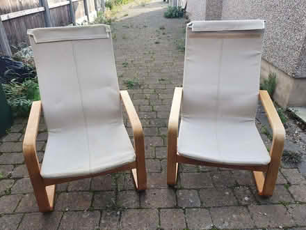 Photo of free Pair of poang chairs (Morecambe LA4) #1