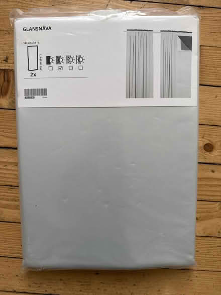 Photo of free 2x blackout curtains IKEA brand new (Pollokshields, G41) #1