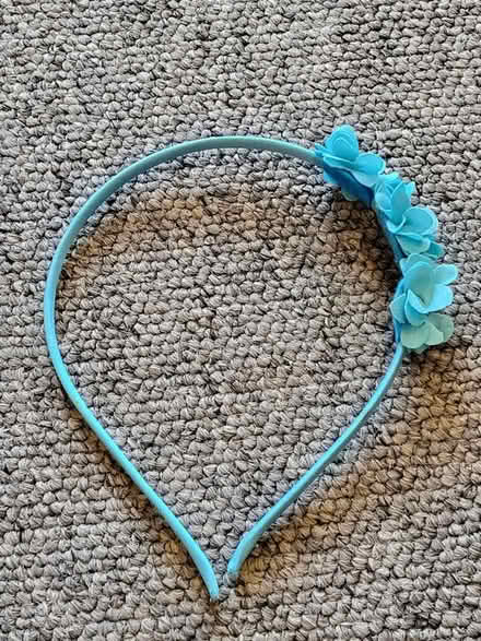 Photo of free Girls Hairband with blue flowers (Handsworth B21) #1