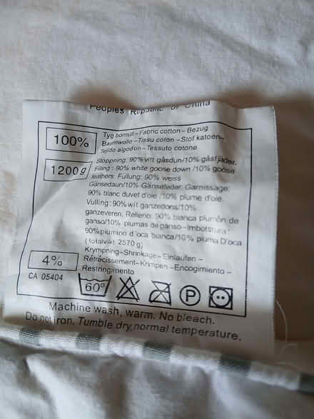 Photo of free Goosedown double duvet (Shifnal TF11) #3