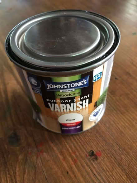 Photo of free Small tin of yacht varnish (Sprowston NR7) #1