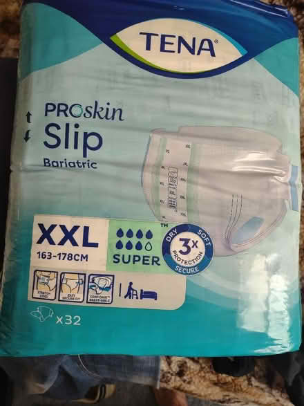 Photo of free 3 x Tena proskin XXL slip (Hollingwood S43) #1