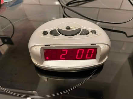 Photo of free Silver Digital alarm clock (Mitcham CR4) #1