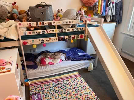 Photo of free Bunk bed with slide (Harwich, CO12) #1