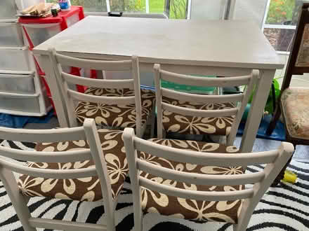 Photo of free Dining table and chairs (Arundel BN18) #1