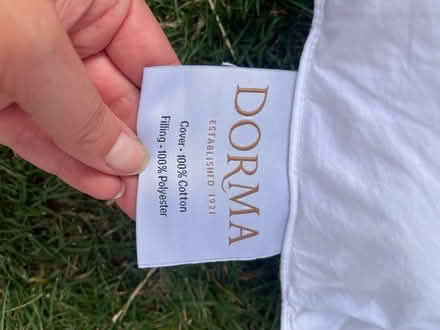 Photo of free V shaped pillow and 2 cases. Dorma (Up Hatherley GL51) #3