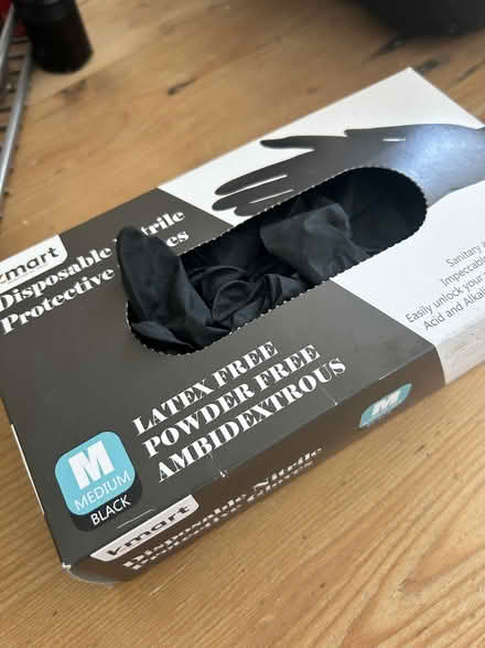 Photo of free Nitrile disposable gloves - size M (Norton LD8) #1