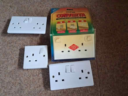 Photo of free Electric sockets (Woodley RG5) #1
