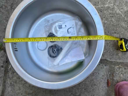 Photo of free Round Stainless Steel sink (Coaley GL11) #1