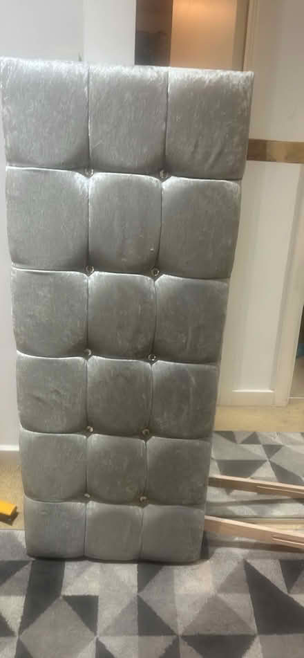 Photo of free small double headboard (Ecclesfield S35) #2