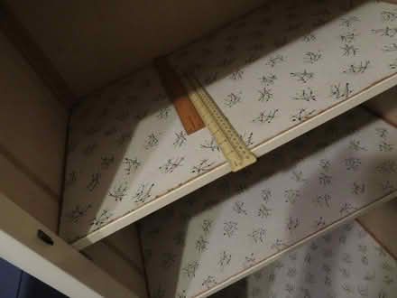Photo of free white wardrobe or cupboard with shelves, must go pronto… (Addiscombe CR0) #3