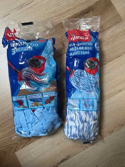 Photo of free Vileda Supermocio Heads (Gilmerton Dykes Avenue) #1