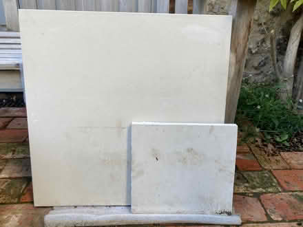 Photo of free Five white stone slabs (Lewes BN7) #1