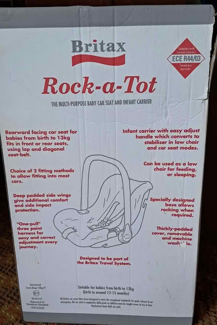 Photo of free Baby Seat (Ifton Heath SY11) #3