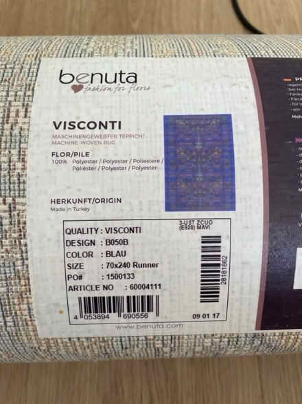 Photo of free Hallway runner rug (Forest Hill, SE23) #2