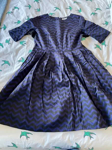 Photo of free Vintage black + purple dress UK10 (West Bridgford NG2) #1