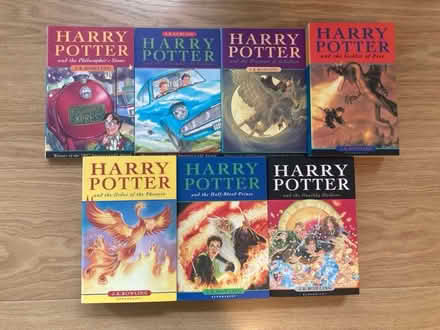 Photo of free Complete set of Harry Potter books (Waterloo) #1