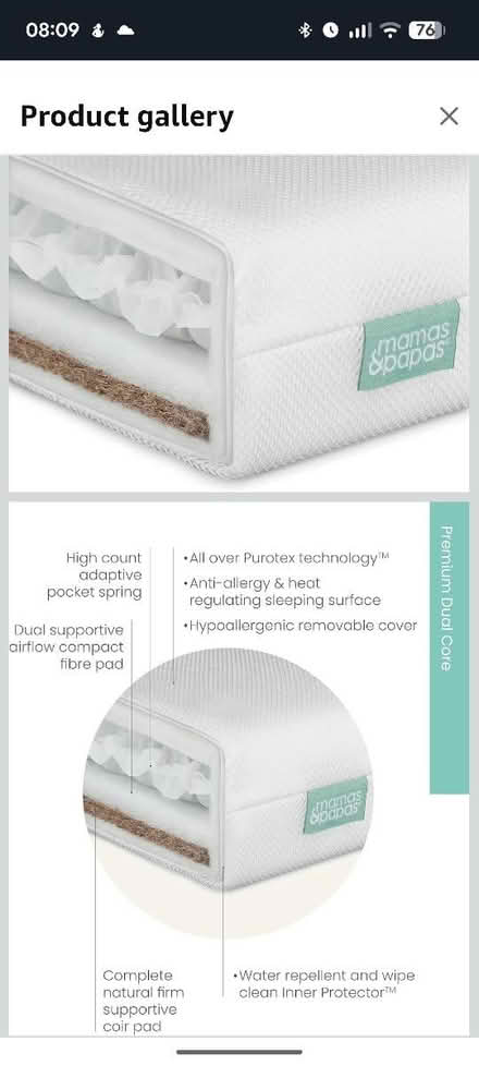 Photo of free 2 baby/toddler mattresses (Stalybridge, SK15) #1