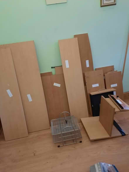 Photo of free Computer desk (Mossley Hill L18) #2