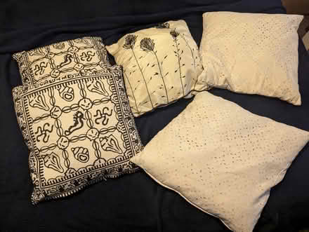 Photo of free White Cushions (M20 Withington) #1